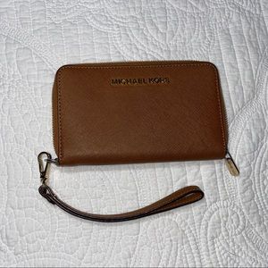 MK Michael Kors brown wallet